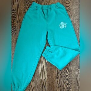 Hollister Catalina Island adjustable rise green sweatpants XS